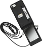 Hama Cross-Body-Cover Mirror for Apple iPhone 6/6s/7/8/SE (2020) Black