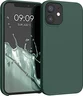 KWMobile TPU Silicone Case for Apple iPhone 12 Mini moosGreen