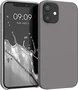 KWMobile TPU Silicone Case for Apple iPhone 12 Mini Titanium Grey