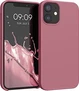 KWMobile TPU Silicone Case for Apple iPhone 12 Mini Deep Rusty Rose