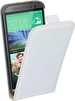 Pedea Flip Cover Premium for HTC One (M8) White