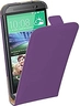 Pedea Flip Cover Premium for HTC One (M8) Violet