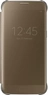 Samsung Clear View Cover for Galaxy S7 gold