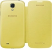 Samsung Flip Cover for Galaxy S4 Yellow