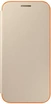 Samsung Neon Flip Cover for Galaxy A3 (2017) gold