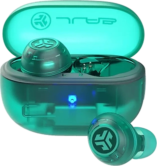 JLab Go Pop ANC Transparent teal