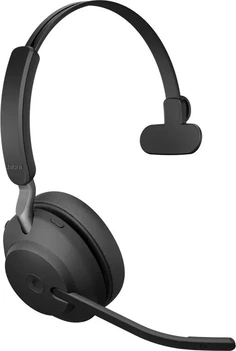 Jabra Evolve2 65 Mono USB-A MS with Charging Stand Black