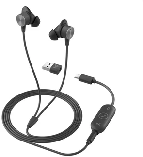 Logitech UC Zone Wired Earbuds grafit