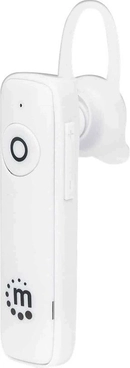 Manhattan Single Ear Bluetooth Headset White