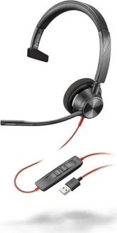 Poly Blackwire 3310-M, Microsoft, USB-C/A