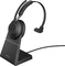 Jabra Evolve2 65 Mono USB-A MS with Charging Stand Black